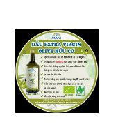  Dầu olive ép lạnh hữu cơ Extra Virgin Mani Organic chai 250ml 