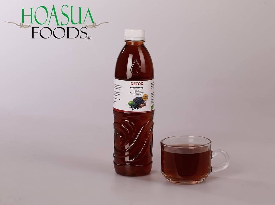  DETOX THANH LỌC CƠ THỂ HOASUAFOODS/CHAI (300ML HOẶC 330ML) 