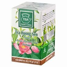  Trà hương sen túi lọc hộp 50g ( 25 gói x 2g) 