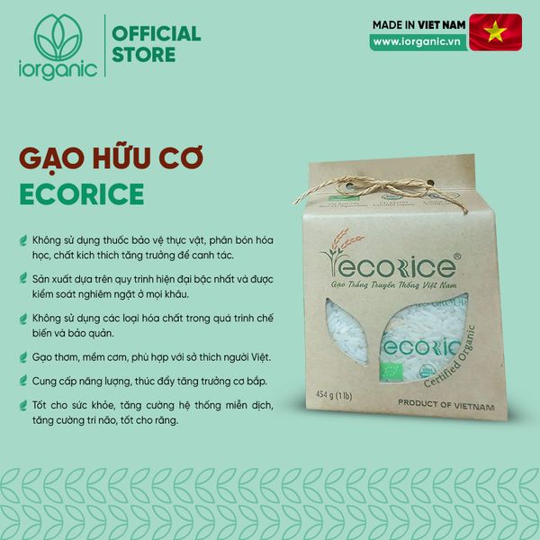  Gạo trắng hữu cơ ECORICE 