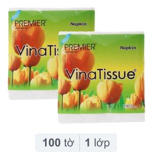  Khăn ăn VinaTissue vuông 330 x 330mm 