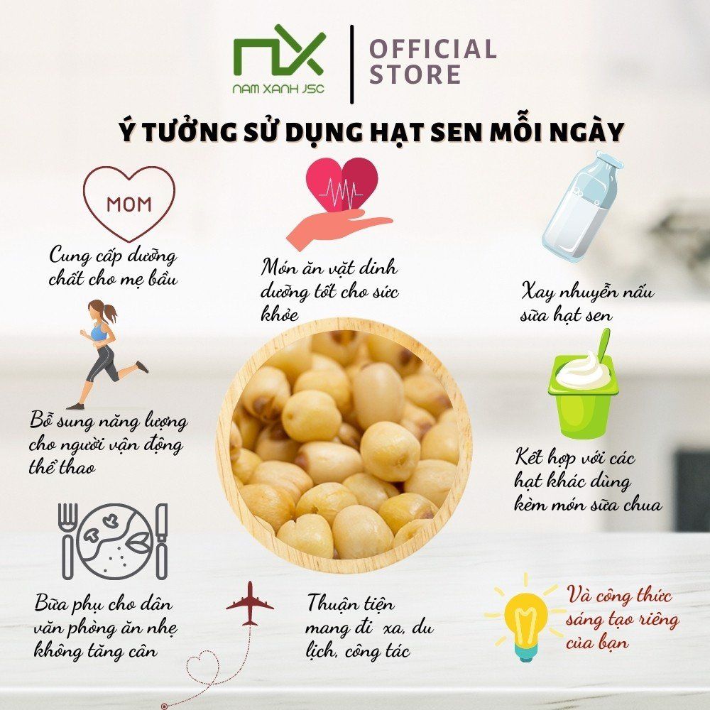  HẠT SEN SẤY GỪNG MẬT ONG 65G (100G) - TP27125- NAM XANH 