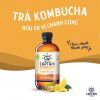  Trà dưỡng sinh Kombucha hữu cơ vị chanh gừng 400ml The GUTsy 