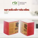  HẠT ĐIỀU SẤY TIÊU HỒNG 100G (120 G) - PHIÊN BẢN QUÀ TẶNG - TP02256 NAM XANH 