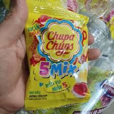  Kẹo dẻo Chuppa Chups hương hỗn hợp gói 24g 