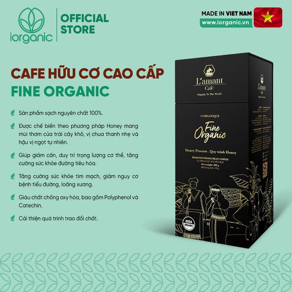  Cà phê hữu cơ L' AMANT 