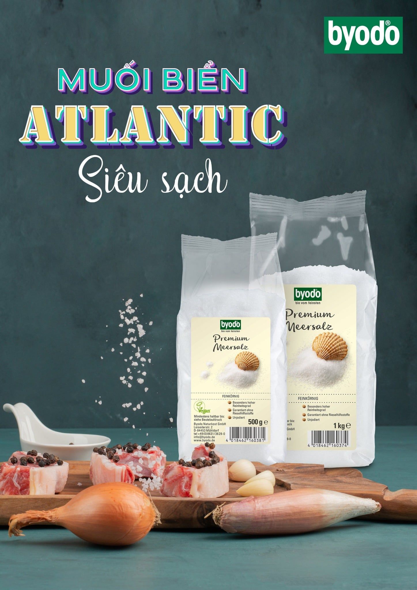  Muối biển Atlantic 