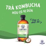  Trà dưỡng sinh Kombucha hữu cơ vị dừa 400ml The GUTsy 