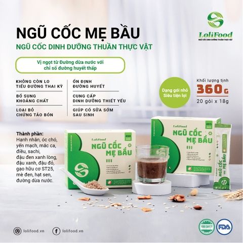  Ngũ cốc mẹ bầu 