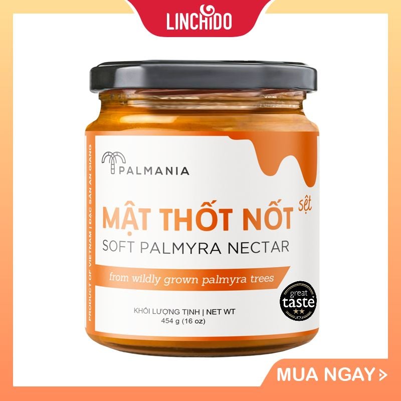  Mật thốt nốt sệt truyền thống PALMANIA Hủ 454 GRAM 