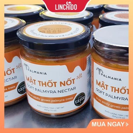 Mật thốt nốt sệt truyền thống PALMANIA Hủ 454 GRAM 