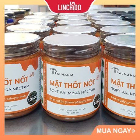  Mật thốt nốt sệt truyền thống PALMANIA Hủ 454 GRAM 