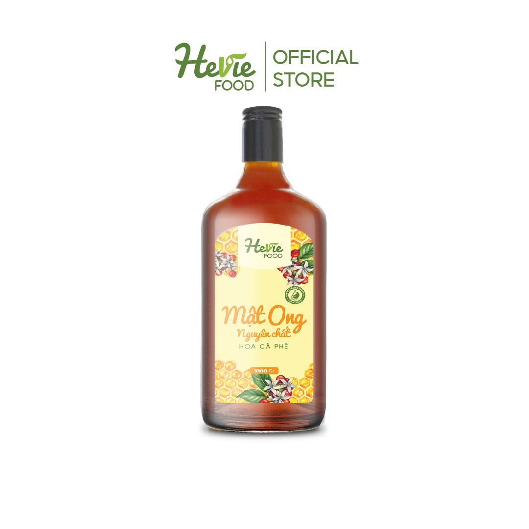  Mật Ong Nguyên Chất Hoa Cà Phê Heviefood 900g 