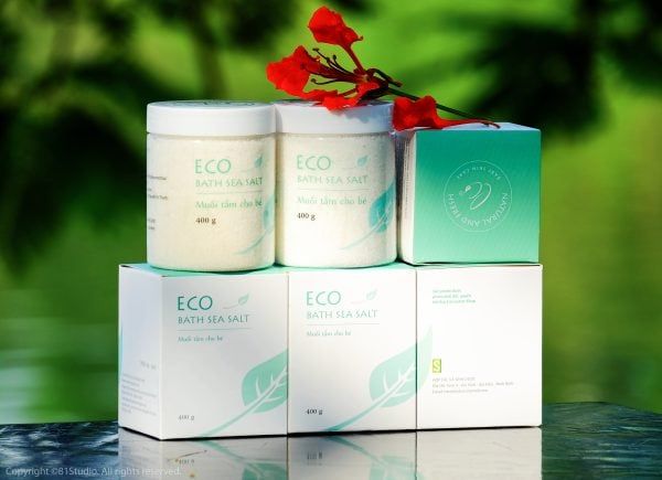  Muối Tắm Bé ECO – 400gram (BATH SEA SALT MUỐI TẮM CHO BÉ) 