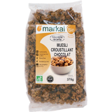  NGŨ CỐC MUESLI GIÒN SÔ CÔ LA HỮU CƠ MARKAL 375G 
