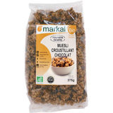  NGŨ CỐC MUESLI GIÒN SÔ CÔ LA HỮU CƠ MARKAL 375G 