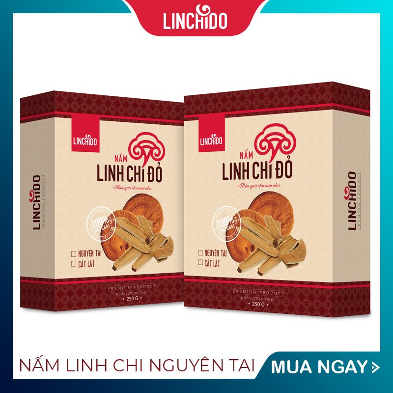  Nấm Linh Chi ( Nguyên tai ) 100gam 