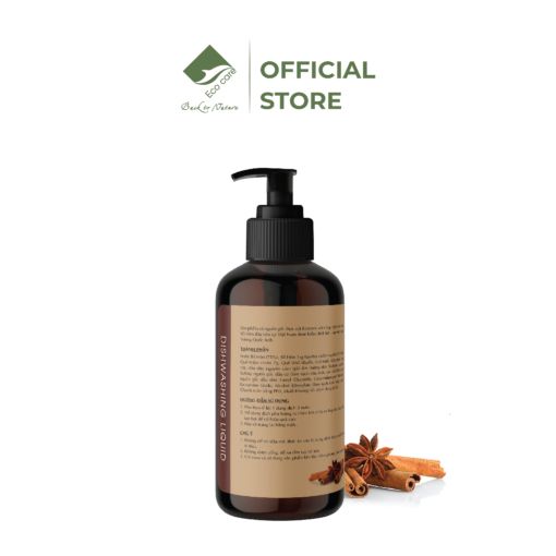  Nước rửa chén hữu cơ Bồ hòn tinh dầu Quế 