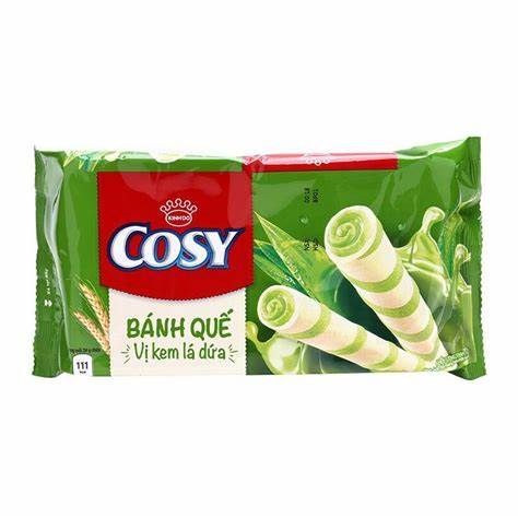  Bánh Quế CoSy Kem Vị Là Dứa 117,6g 