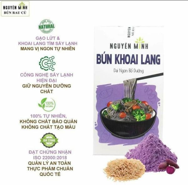 BÚN KHOAI LANG NGUYÊN MINH - MORIS 