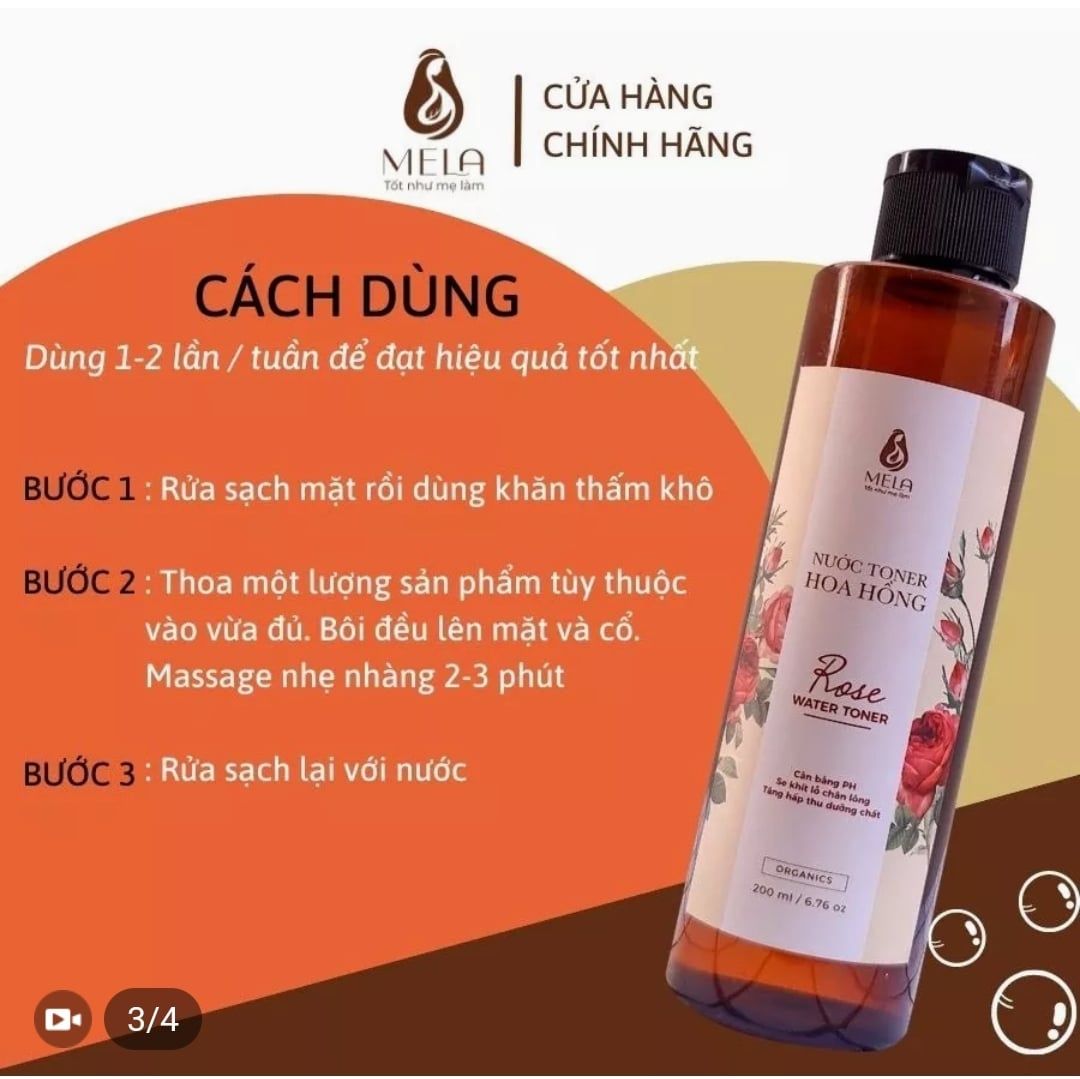  Toner Hoa hồng Mela 