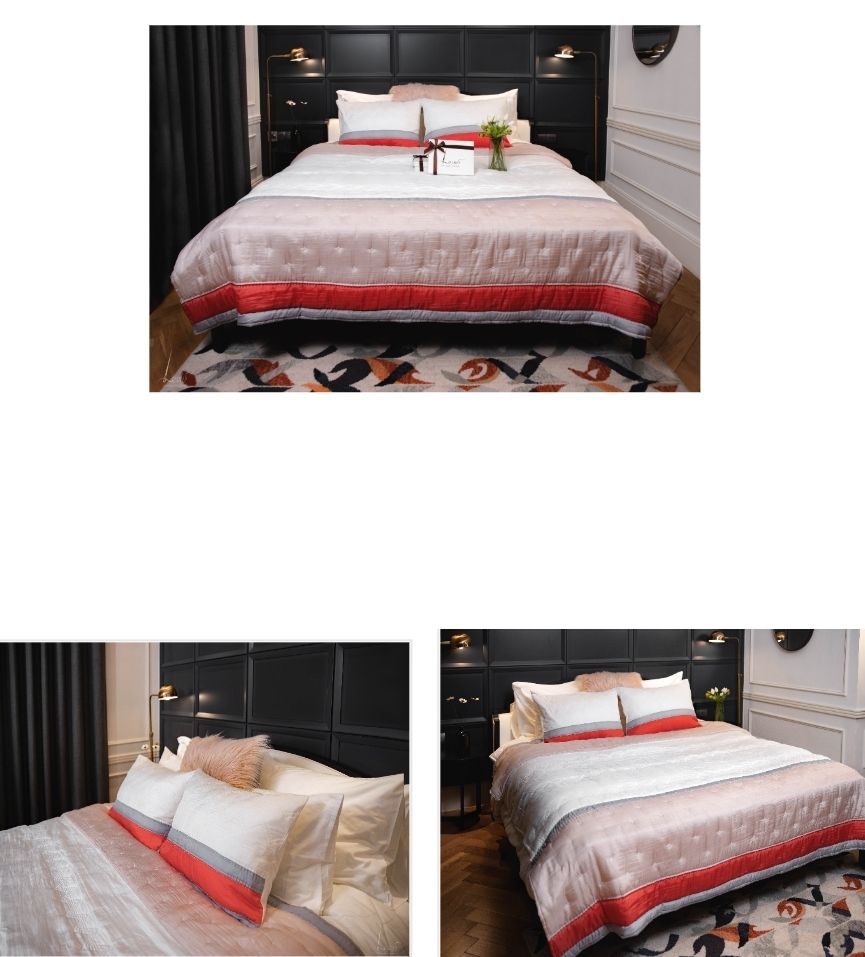  Chăn lụa tơ tằm ghép mảnh 