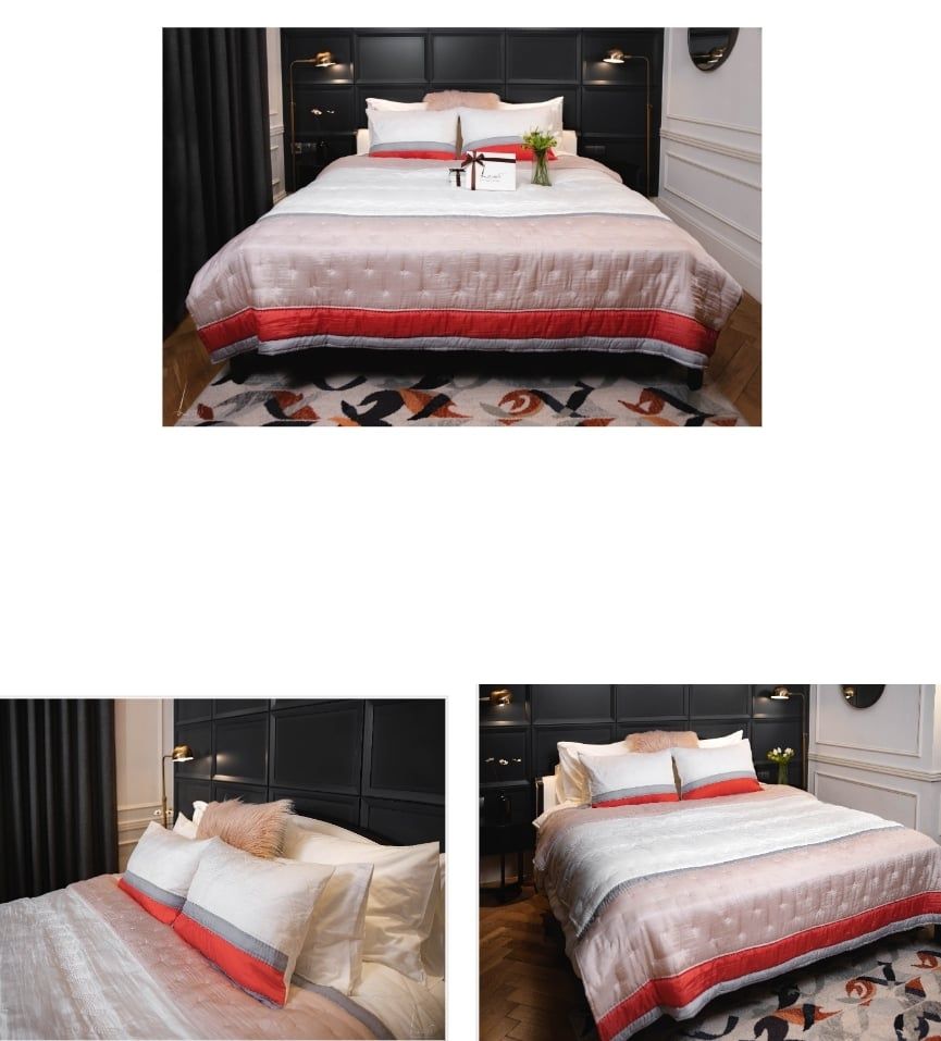  Chăn lụa tơ tằm ghép mảnh 