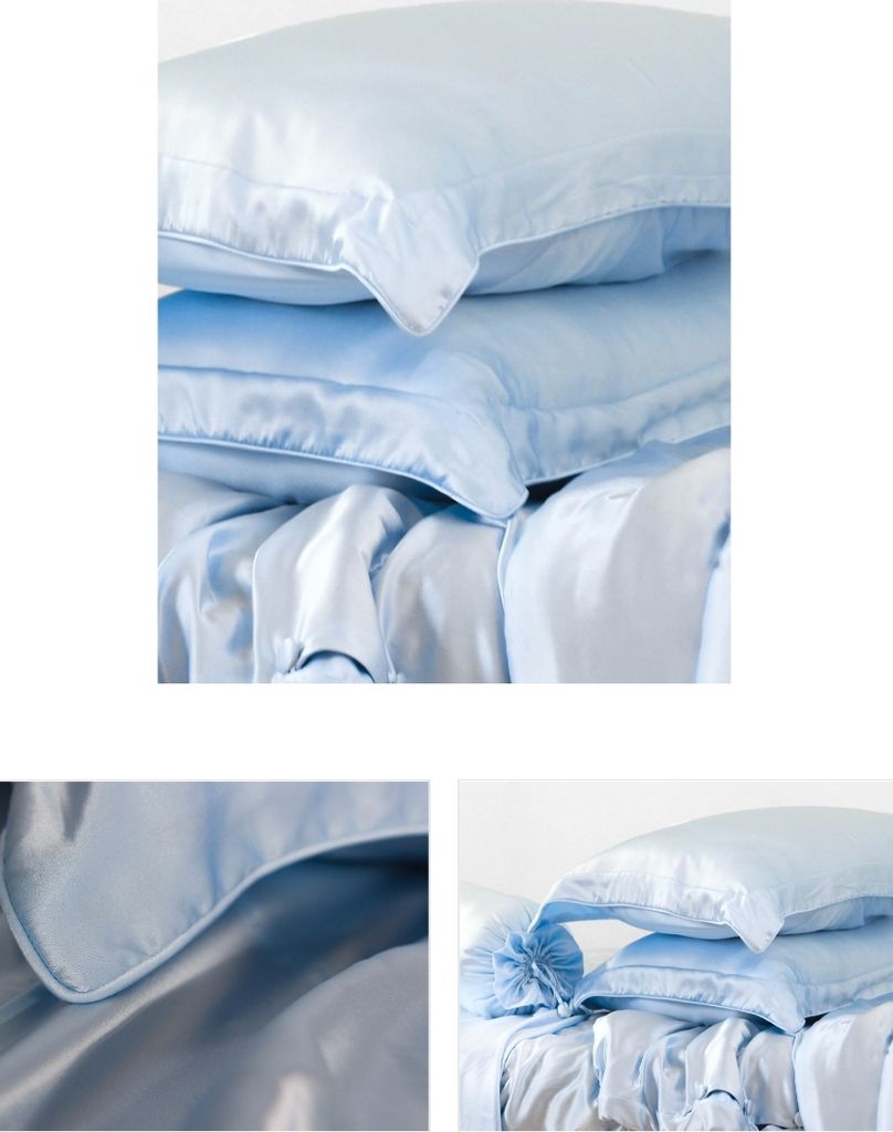  Gối lụa tơ tằm Satin 