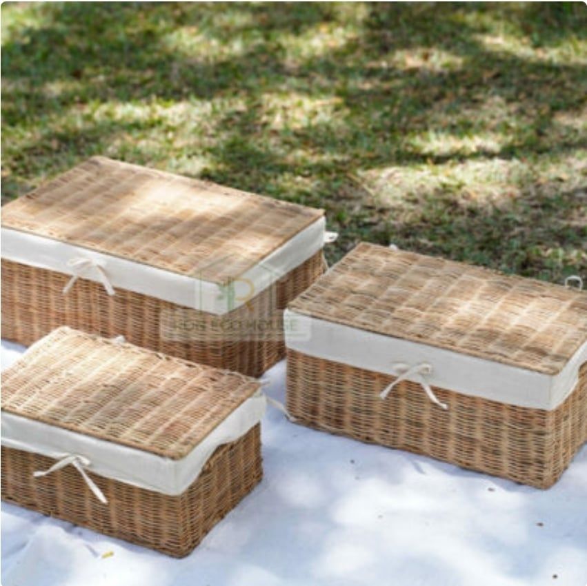  Khay đựng đồ bằng mây 