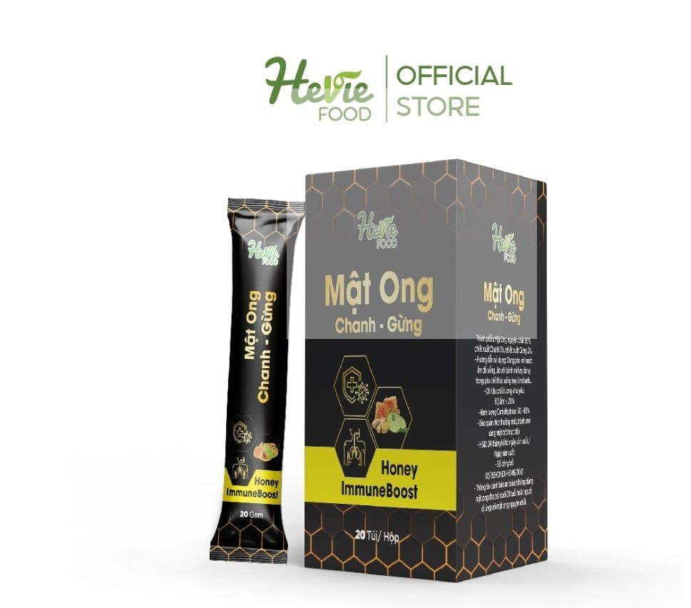  Mật ong chanh gừng 