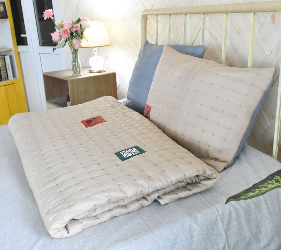  Chăn Khâu Thủ Công 12 Họa Tiết Thổ Cẩm 