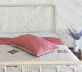  Vỏ gối lụa khâu tay thủ công 50x70cm 