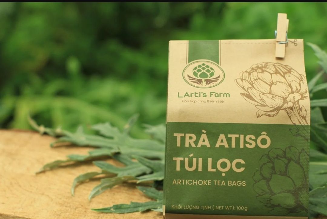  Trà Atisô Hữu Cơ LArti’s Farm Đà Lạt gói 100g (40 túi) 