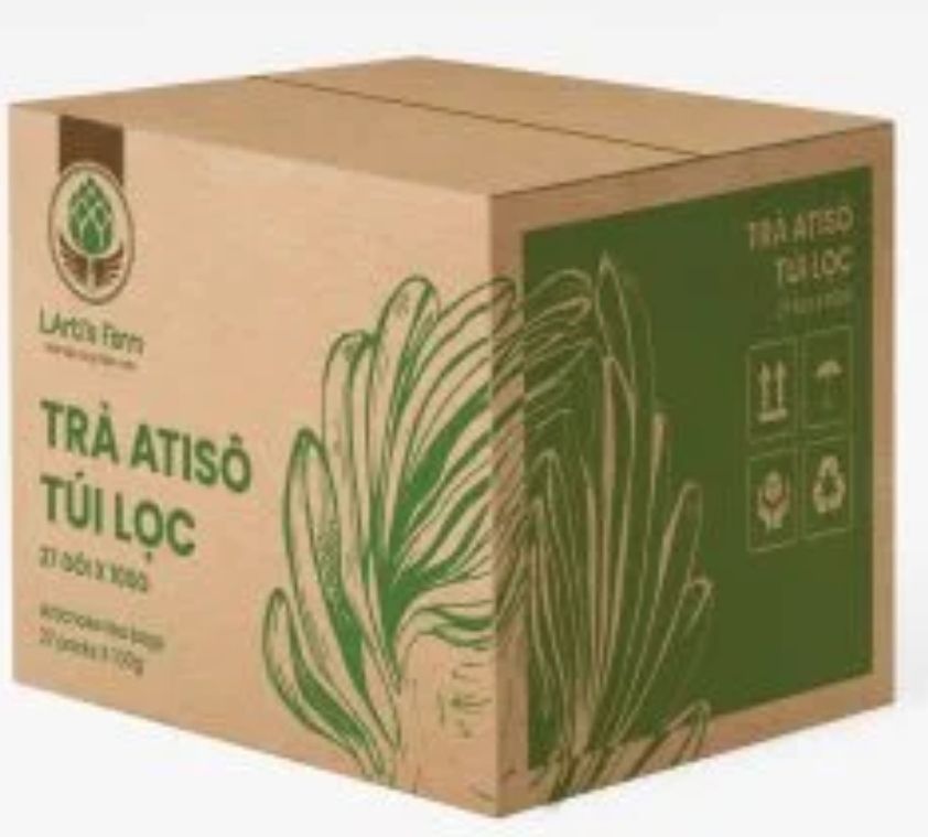  Thùng Trà Atisô Hữu Cơ LArti’s Farm 27 gói x 100g 