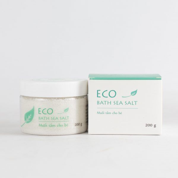  Muối Tắm Bé ECO – 200gram (BATH SEA SALT MUỐI TẮM CHO BÉ) 