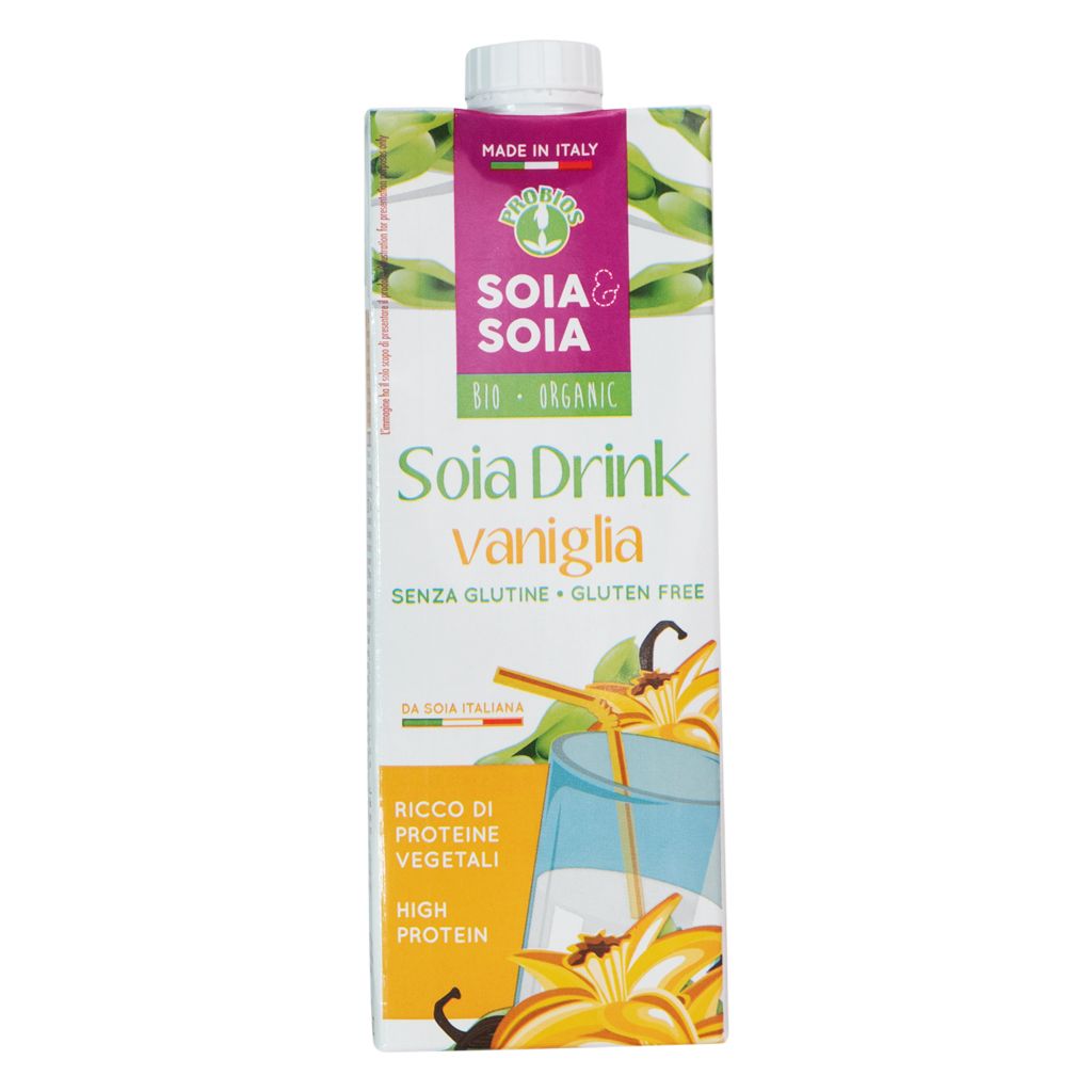  Sữa đậu nành vani hữu cơ 1L ProBios 