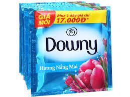  Nước xả vải Downy đậm đặc, chống khuẩn-hương nắng mai, dây (20mlx10) 