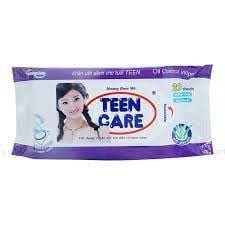  Khăn ướt Teencare tím 20 tờ 