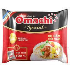  Mì khoai tây Omachi Special Bò hầm xốt vang gói 92gr 