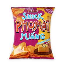  Snack pho mát miếng Oishi gói 32g 