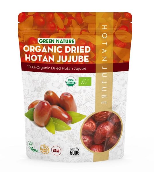  Táo Đỏ Hotan Hữu Cơ 500gr hiệu Green Nature 