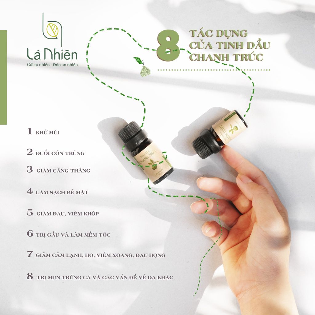  Tinh Dầu Chanh Trúc 