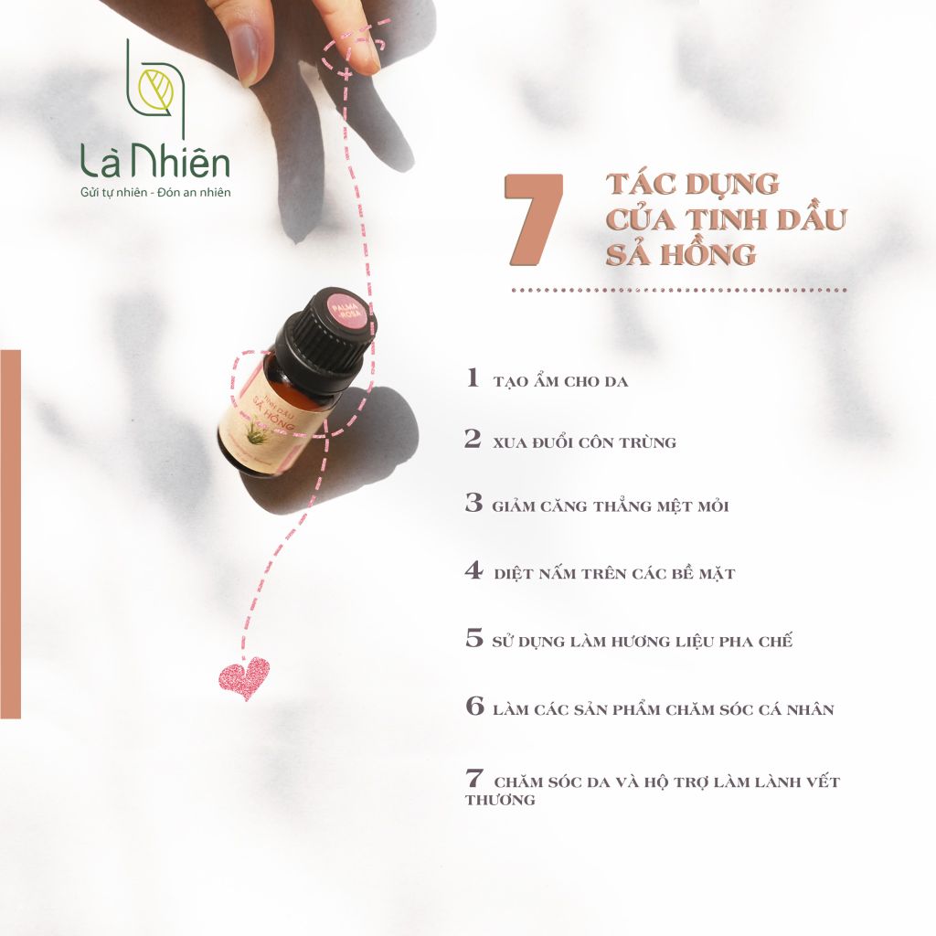  Tinh Dầu Sả Hồng 