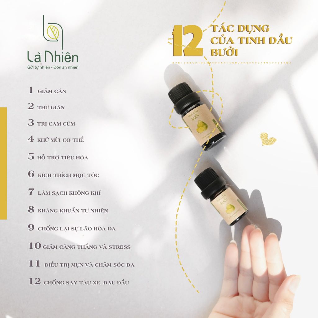  Tinh Dầu Bưởi 