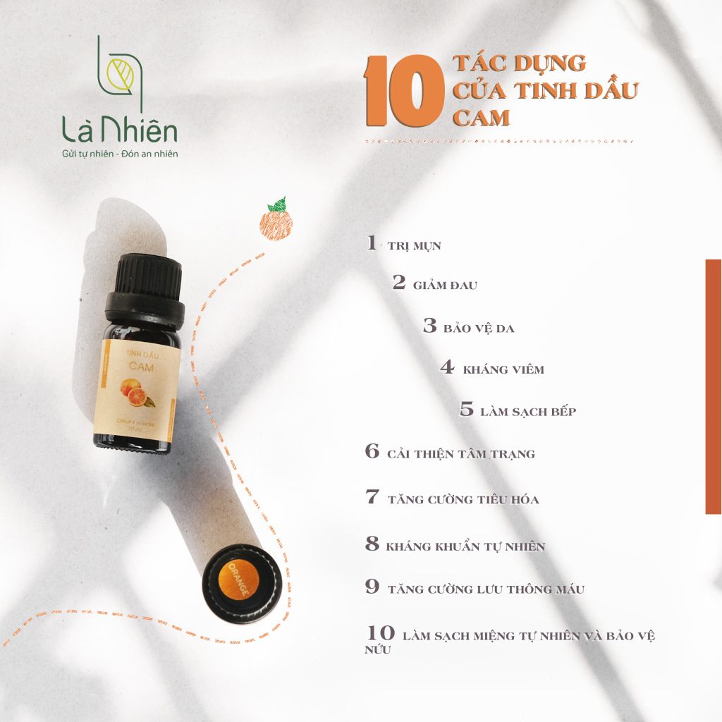  Tinh Dầu Cam 