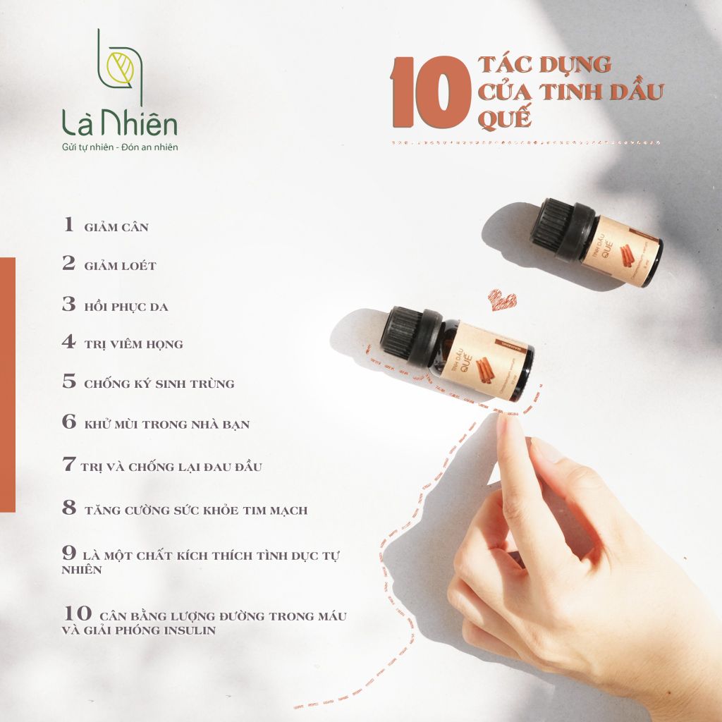  Tinh Dầu Quế 