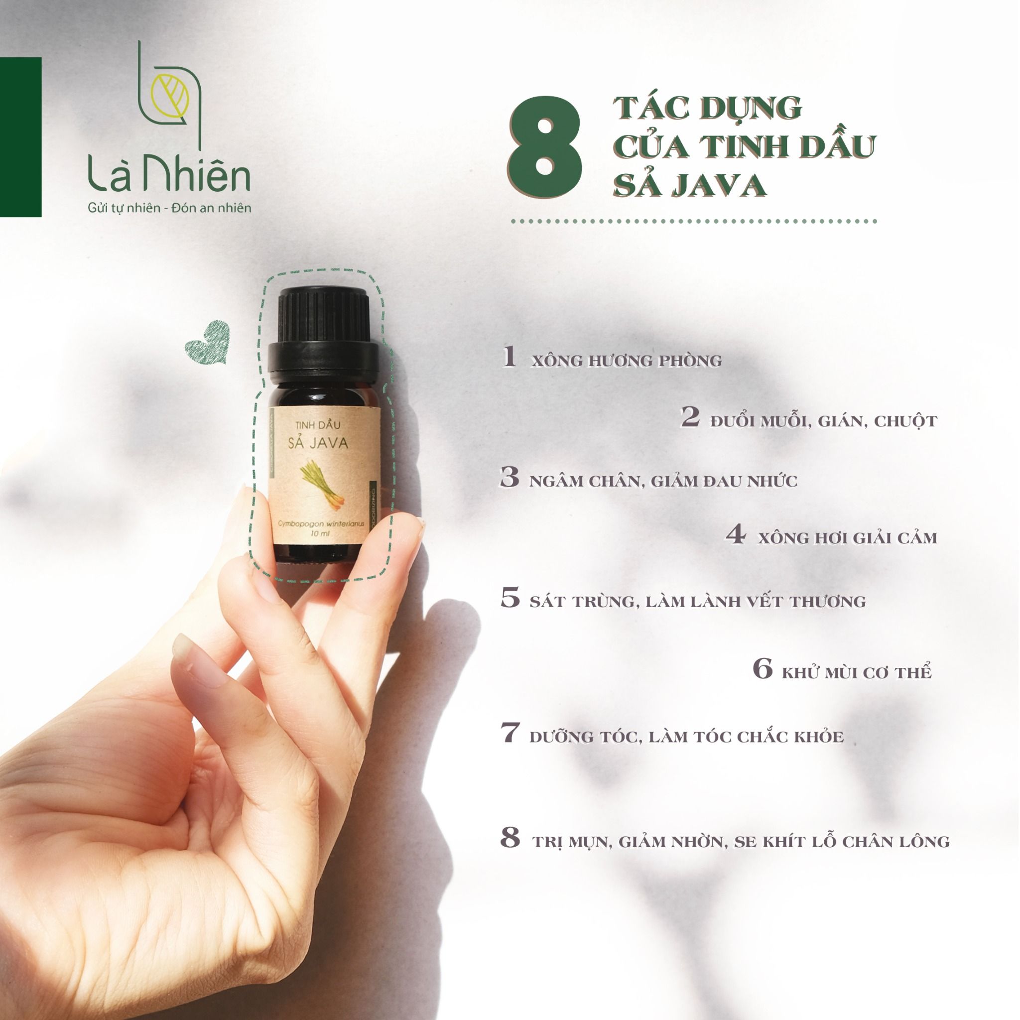  Tinh Dầu Sả Java 