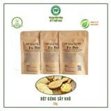  BỘT GỪNG SẤY KHÔ TRÍ ĐỨC - TÚI ZIP 50GR. 
