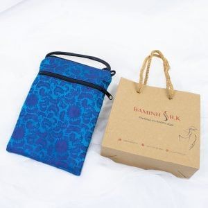  Túi đeo chéo mini lụa tơ tằm 