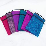  Túi đeo chéo mini lụa tơ tằm 